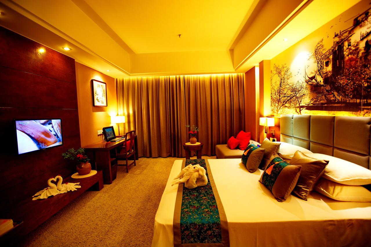 Wu XI Shan Se Hotel Qingyang  Exterior photo