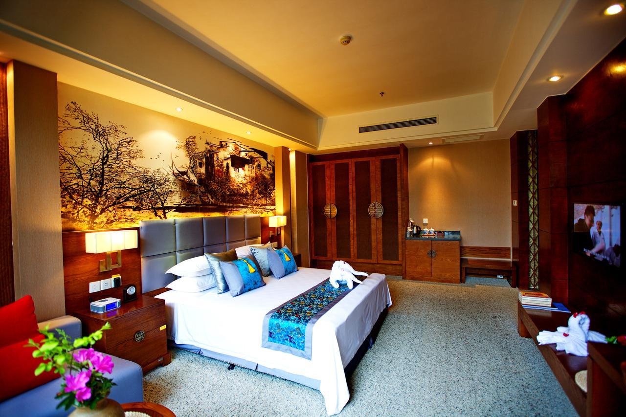 Wu XI Shan Se Hotel Qingyang  Exterior photo