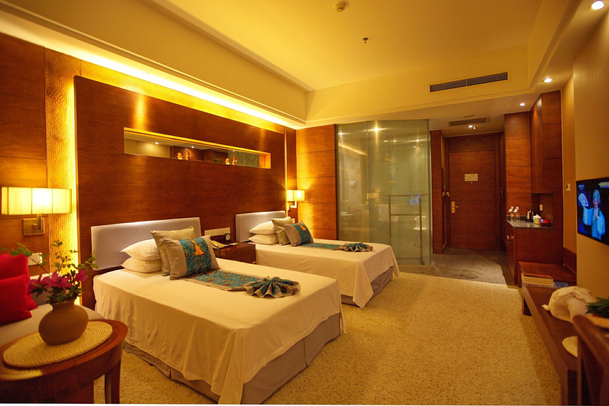 Wu XI Shan Se Hotel Qingyang  Exterior photo